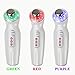 Denshine 3 MHz Ultrasonic Facial Cleaner Ultrasound Skin Care Massager Photon Rejuvenation 3 Color LED Light Therapy Machine Facial Spa Lighten Smooth Skin