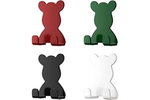 AAED 4 PCS appendi Accappatoio Bagno Gancio Accappatoio Doccia Ganci Appendiabiti Porta Accappatoio da Bagno appendini Bagno appendino Doccia attaccapanni da Porta Appendiabiti da Porta