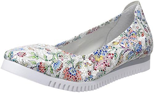 Sabrinas Women’s Chicago Closed Toe Ballet Flats, Grey (Perla), 4 UK