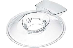 ROBERTBOSCH Rührschüsselabdeckung Deckel Bosch 12013427 Plastikdeckel Kunststoffdeckel Spritzschutz Schüsselabdeckung Spritzschutzdeckel Rührschüssel Küchenmaschine