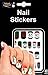 40 Assorted Cute Christmas Nail Art Stickers Decals Transfers Metallic Waterproof (Cute Snowman)