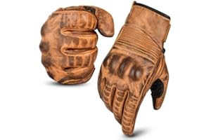 ‎AAASPORTX aaasportx Motorrad Handschuhe Herr Leder Touchscreen Funktion - Protektoren Motorradhandschuhe Herren & Damen – Wasserresistente Motorcycle Gloves mit rutschfesten Pads