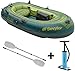 Produktbild Sevylor Fishhunter FH 250 2 Personen Schlauchboot Set + Riemenpaar + Pumpe