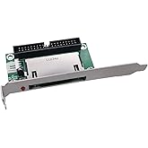 WANGCL CF Card Adapter CF to IDE Converter 40 Pins IDE 8.9 cm Male Adapter with PCI Bracket