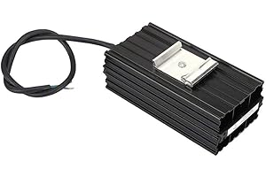 Risegun PTC-Heizelement Schaltschrankheizung, HG040-75W 120-240V Aluminium Konstanttemperatur Ersatz PTC-Schaltschrankheizung für Industrieanlagen, Camping, Garage