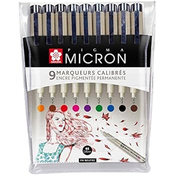 Sakura Pigma Micron 8 Pezzi: I Pennarelli Indistruttibili Per Artisti! (Colori Assortiti, Punta 0.25 Mm) - 5