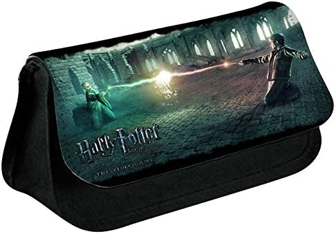 Harry Potter Printed Design Pencil Case Makeup Bag for Stationary/School/College/Cosmetic - 0030