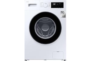 Samsung Front Load Washer 8kg with Grade A Energy Efficiency with Hygiene Steam - WW80FG3M05AWGU (UAE version)