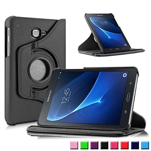 Schutzhülle für Samsung Galaxy Tab A SM-T580 SM-T585 10.1 Zoll Smart Slim Case Book Cover Stand Flip (Schwarz) NEU