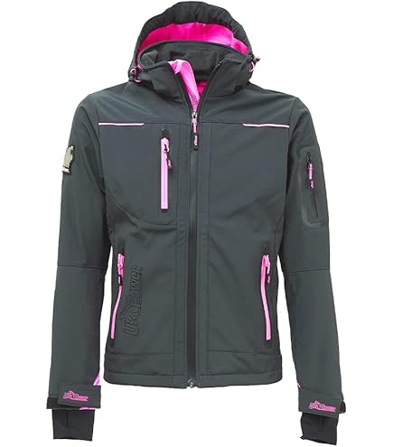 Upower Abbigliamento Giacca Softshell U-Power SPACE Asphalt Grey