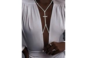 Ushiny Catena del corpo di cristallo Catene del corpo d'argento gioielli scintillanti accessori del corpo per donne e ragazze