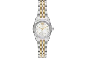 Michael Kors Montre Lexington pour Femme, 26mm Mouvement à Quartz Trois Aiguilles avec Bracelet en Acier Inoxydable