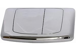 Placca Doppio Scarico Cromata Cassetta Rios Angel Medusa Vs0828535 Valsir