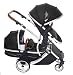 Kids Kargo Duellette 21 BS Combi Tandem Double Twin pushchair NEW COLOUR RANGE! (Dooglebug black)