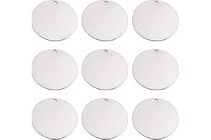 PH PANDAHALL PandaHall Étiquette vierge en acier inoxydable