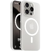 BUFF LABS iPhone 16 Pro Max ile Uyumlu Slimfy Kılıf, İnce, Saydam (White)