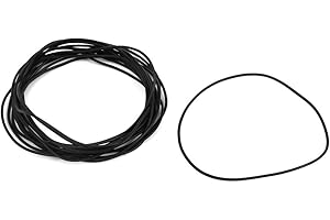 UXCELL sourcing map Nitrilo Goma Juntas Tóricas, 78mm OD 75mm ID 1,5mm Ancho, Métrico Sellado Junta, Paquete de 15