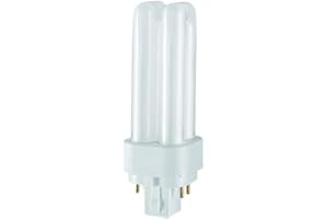 Osram Dulux D/E 10W/830, culot à 4 tubes enfichables G24q1