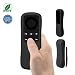 Produktbild Fire TV Stick Fernbedienungs Hülle SIKAI Silikon Tropfen Schützende Hülle für Fire TV Stick Fernbedienung Schutzhülle Haut-freundlich Staubdicht Anti-Rutsch Anti-Verloren Mit Schlüsselband (Schwarz)