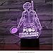 Produktbild Coole Neue Welt Heißen Fps-Spiel Spieler Unbekannt Schlachtfelder 3D-Lampe Pubg Gewinner Gewinner Huhn Abendessen 7 Farben Ändern Led-Lampe