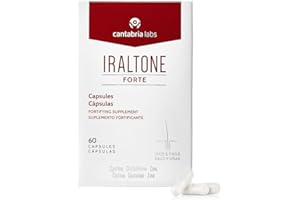 HELIOCARE Cantabria Labs - Iraltone Forte - 60 Cápsulas - Fortalece Cabello y Uñas - Manejo Caída Capilar Aguda - Sin Gluten