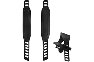 QEEROYO Cinghie A Pedale Per Bicicletta, Cinghie per Pedali, Pedale Biciclette Cinghie, Cinghie per Pedali Cyclette, Universale Cinghie a Pedale, Cinghie a Pedale per Cyclette, Cinghie per Pedali