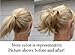 New Style Hair Extension Scrunchie Natural Blonde Up Do Down Do Mult Tones Spiky Twister