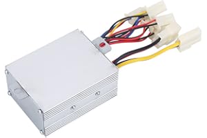 VGEBY Brosse Electrique à Moteur Contrôleur de Vitesse 24V / 36V / 48V 250W / 350W / 50W pour Vélo Moto Scooter Electrique (Taille : 24V-500W)