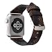 Produktbild Für Apple Watch Band 38 mm 42 mm, Fashion Serpentine Echt Leder Handschlaufe für Frauen und Männer, für Apple Watch Series 1 Series 2, Ersatz groß Metall klassisch Schnalle (42mm, Brown)