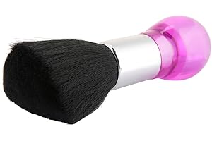 ZJCHAO Pennello Parrucchiere, Barbiere collo spazzola ideale per rimuovere i capelli dopo il taglio, Spazzola per spolverino per il collo, spazzola per capelli pulita per capelli da barbiere Strumento (Rosa)