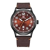 Herren Uhr, Mode Männer Metall Wasserdicht Armbanduhr Einstellbare Band Zubehör Geschenk für Papa Freund, Jungen und Workmates(#3)