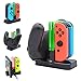 Produktbild Teepao Switch Ladestation für Nintendo Light Switch Dock Station – Switch Charger Base Stand – 4 in 1 Design Perfekte Arbeit mit Nintendo Switch Joy-Cons & Wireless Pro Controller