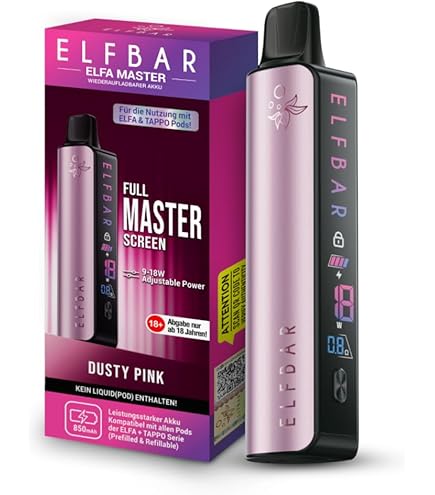 Elfbar Elfa Master kompatibel mit: Elfbar Elfa Pods 1,1 Ohm, Elfa Turbo Pods  0,8 Ohm & Lost Mary Tappo Pods: Amazon.de: Elektronik & Foto