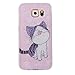 Produktbild Samsung Galaxy S6 Hülle, Chreey Glitzer Handyhülle Niedlich Mode Süß Temperament Muster Weiche TPU Silikonhülle Skin Case Ultra Dünn Kratzfest Hülle Backcover [Nette Katze]