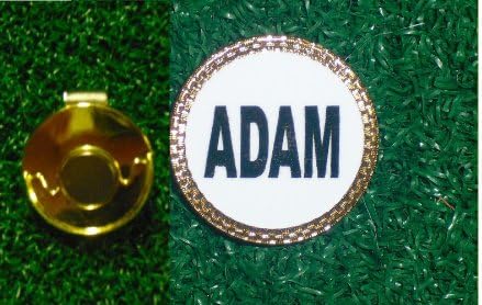 Gatormade Personalized Golf Ball Marker & Hat Clip Adam