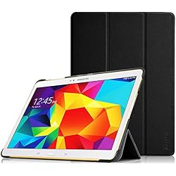 Fintie Funda para Samsung Galaxy Tab S 10.5 - Súper Delgada y Ligera Carcasa con Función de Soporte y Auto-Reposo/Activación para Samsung Galaxy Tab S 10.5 T800 T805, Negro