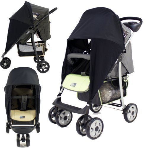 SUNNY SAIL UNIVERSAL GRACO MIRAGE BUGGY PRAM STROLLER shade parasol substitute Sun & Wind shield