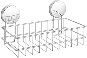 Wenko Cesto Static-Loc Plus Osimo, Metal, Chrom, 24 x 13 x 13,5 cm