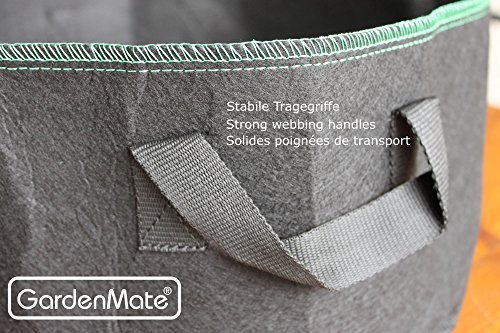 GardenMate® 3x 15L Pflanzsack aus Vliesstoff – 15L - 8