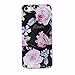 Produktbild iPhone 5 5S SE Hülle, Chreey Glitzer Handyhülle Niedlich Mode Süß Temperament Muster Weiche TPU Silikonhülle Skin Case Ultra Dünn Kratzfest Hülle Backcover [Rosa Rosen]