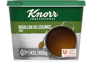 Knorr Professional Bouillon de Légumes en Pâte 850g jusqu'à 42L