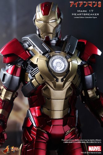 Hot Toys 1:6 Scale Iron Man Mark 17 Heartbreaker Figure