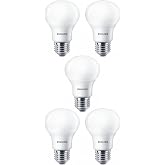 Philips 8w (60W) Led Ampul Beyaz 6500k E27 (5 ADET) Tasarruflu Lamba