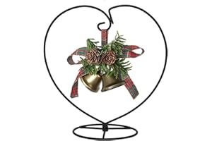 Fosinz Espositore ornamentale in ferro da appendere ganci per appendere globo di vetro aria pianta terrario palla ornamento natalizio decorazione domestica matrimonio