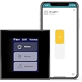 LANBON LCD Smart Light Switch funktioniert mit Apple HomeKit, 4 in 1, über WLAN, unterstützt Alexa & Google Home & IFTTT, Neu