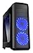 Produktbild Spiel Max Volcano Gaming Fall mit 2 RGB Front Fans, Seite Fenster und Fernbedienung – schwarz