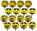 Produktbild 6tlg 18’’ Folie Emoji Helium Luft Ballons Party Deko Spielzeug Kinder Geburtstag