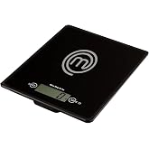 MasterChef Digital Kitchen Scale, Kitchen Weight | Food and Pastry Scales, Ounces and Grams (Capacity 11 lbs), Tempered Glass