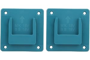 Ejoyous 2st 18V Hållarbas, Elverktygsmaskinhållare, Multifunktionsskruvmejsel Verktygshållare för Sladdlös 18V 9,5 X 9,5 X 1,7 Cm