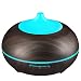 Produktbild VicTsing Ultraschall Luftbefeuchter LED Ätherische Öle Humidifier Aromatherapie Diffusor Duftzerstäuber Purifier für Schlafzimmer Büro Spa usw.(300ml Aroma Diffuser)